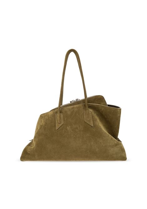 Borsa la passeggiata medium in verde khaki The Attico - donna THE ATTICO | 250WAH00054LBT007AA853
